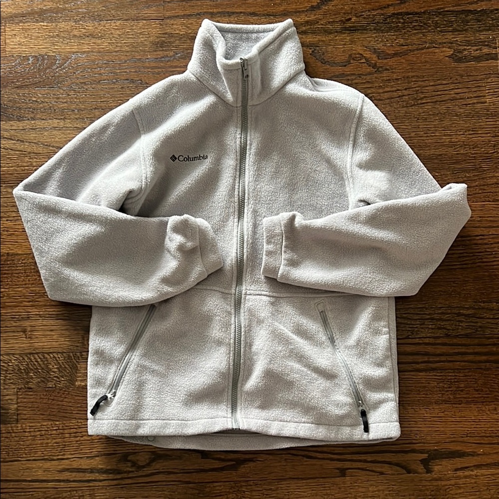 Columbia Kids' Gray Fleece Jacket